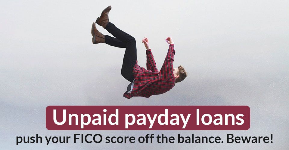 How much an unpaid payday loan can affect your credit?