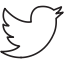 twitter line icon